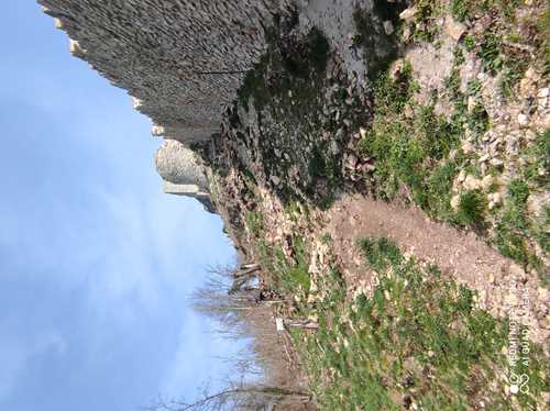 Aménagement du sentier côté abbaye